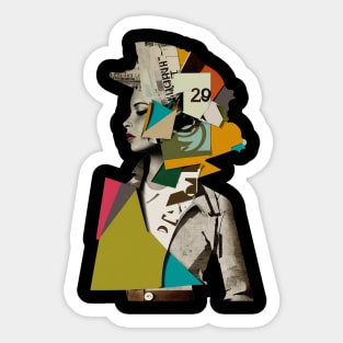 Fashion Collage Sticker